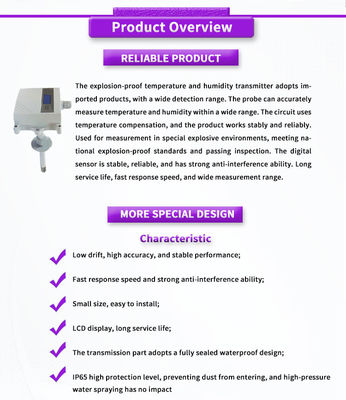 UBWH-D High Precision Industrial Grade Wall Mounted Controller for Humidity and Temperature sensors