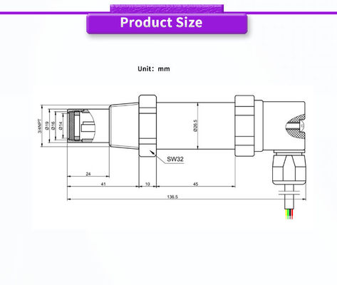 UNIVO UBPT100 High Precision Digital Temperature  humidity integrated sensor for Meteorological Stations and Greenhouses
