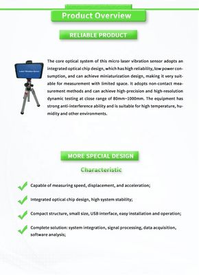 UBZD1000Y Laser Measurement Instruments For Displacement And Acceleration Detection
