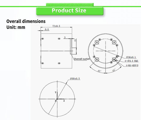 RS422 Output Form UNIVO UBTU300Y Navigation Inertial Attitude/Azimuth Reference System