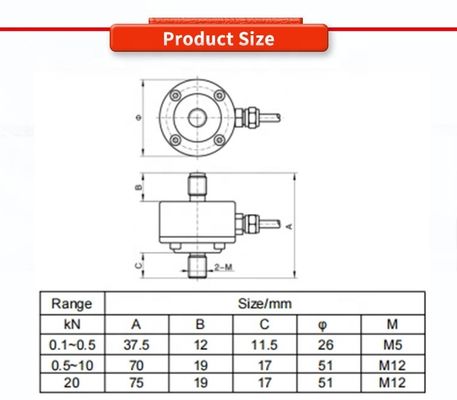 Univo UBWP307 Mechanical arm small electronic scale force measurement for force sensors